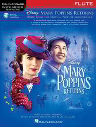 cover Mary Poppins Returns Flute Book with Online Audio Access cover